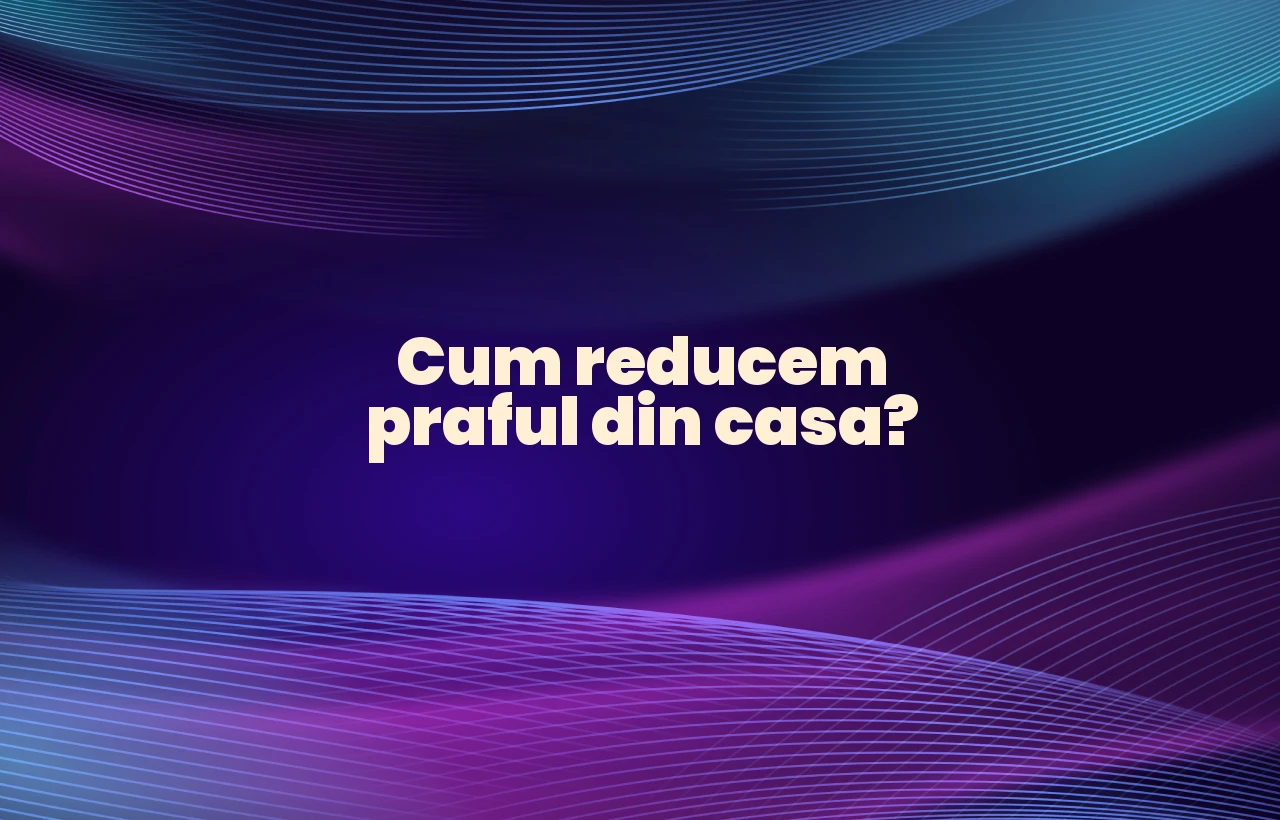 cum reducem praful din casa